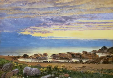 Dageraad boven de Zee